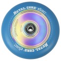 Wheel Metal Core DISC rainbow / blue Fluor 100mm DISC100BLUE