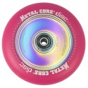 Wheel Metal Core DISC rainbow / pink Fluor 110mm DISC110PINK