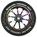 Wheel Metal Core THUNDER black/rainbow 120mm