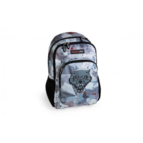 Mochila escolar doble BESTIAL WOLF 2018