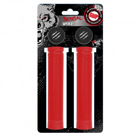 Manguitos Bestial Wolf RS81 Color Rojo 155mm