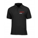 Black polo shirt for men Bestial Wolf