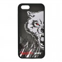 Iphone 6/6s (2D) rubber mobile case design big wolf Bestial Wolf