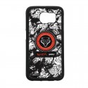 Galaxy S6 (2D) rubber mobile case design small wolves Bestial Wolf