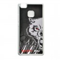 Huawei P9 (2D) transparent mobile case design big wolves Bestial Wolf