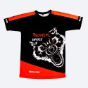 Running T-shirt Bestial Wolf Team SPEEDY