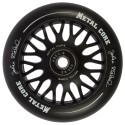 Wheel Metal Core JOHAN black / black 100mm