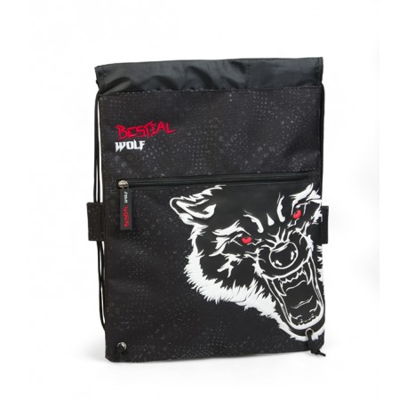 Mochila Plana Bestial Wolf