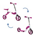 Scooter and bike, 2 en 1, SCOOBIK pink